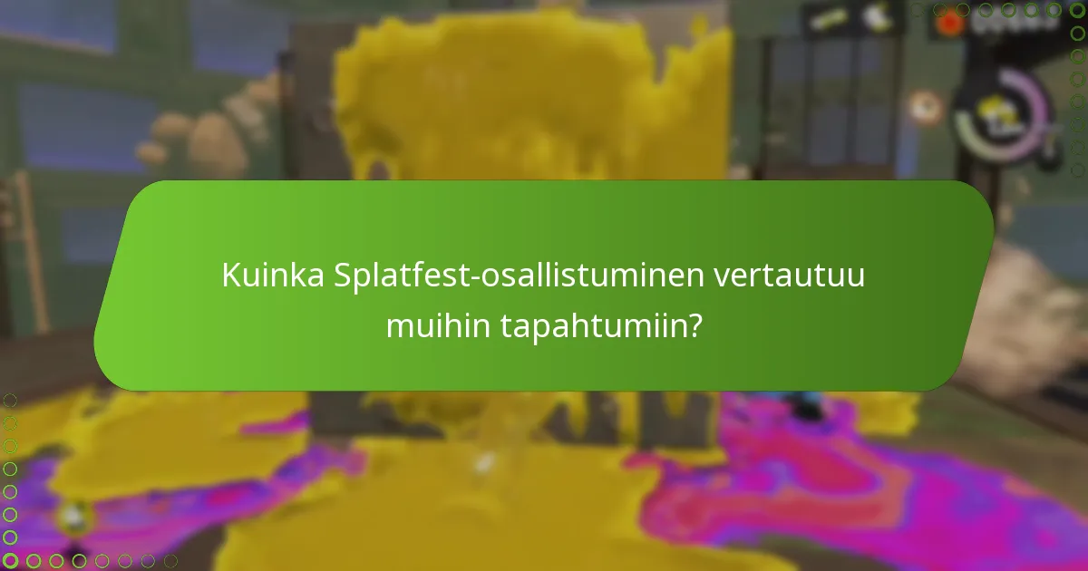 Millaisia palkintoja pelaajat voivat ansaita Splatfest-osallistumisesta?