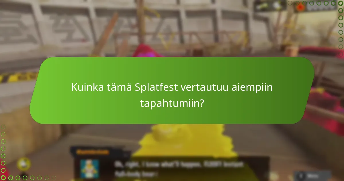 Millaisia palkintoja pelaajat voivat ansaita osallistumalla Splatfest-tapahtumiin?