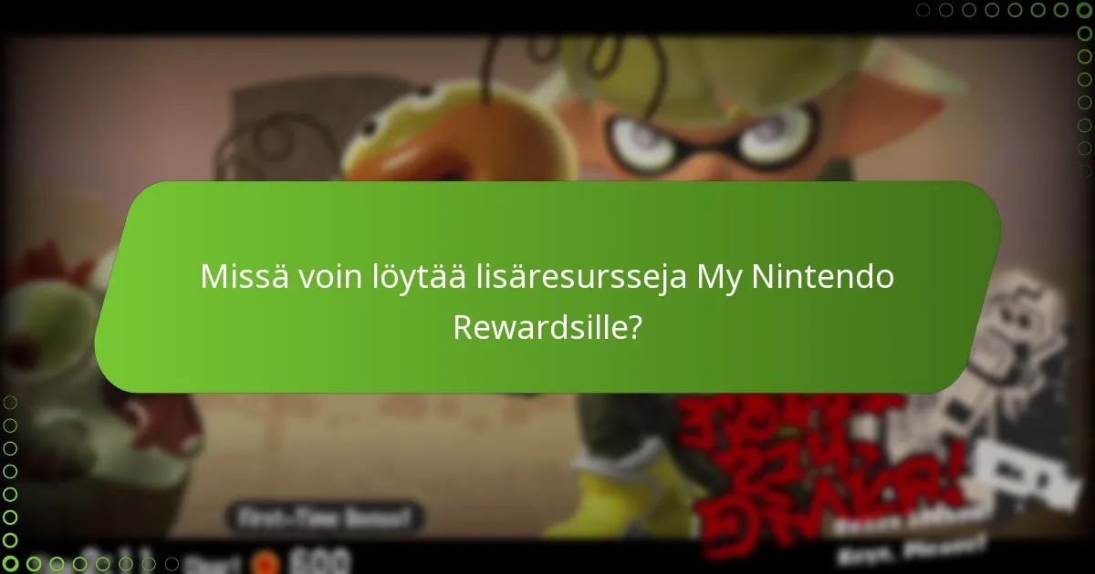 Mitkä palkinnot voin ansaita pelin aikana Splatoon 3:ssa?
