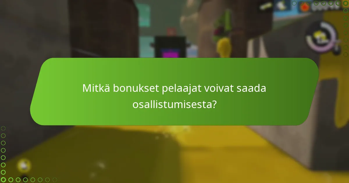 Mitkä eksklusiiviset esineet odottavat pelaajia Splatfestissä?