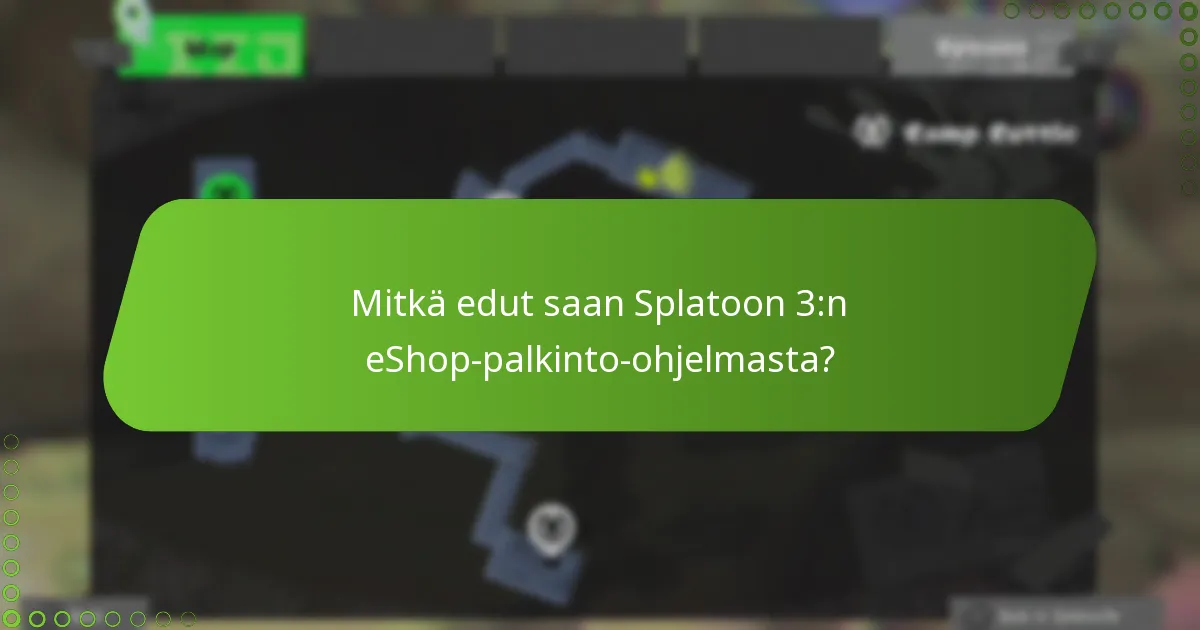 Kuinka Splatoon 3:n palkinto-ohjelma vertautuu muihin pelipalkintojärjestelmiin?
