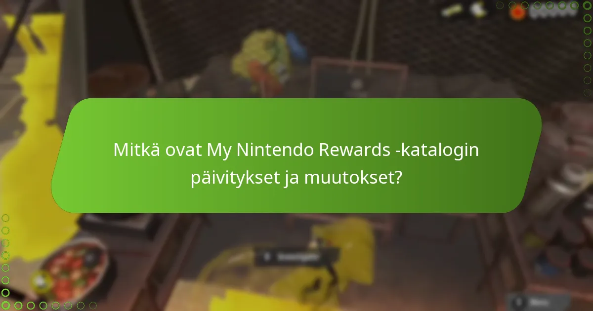 Kuinka voin ansaita pisteitä My Nintendo Rewards -ohjelmassa?