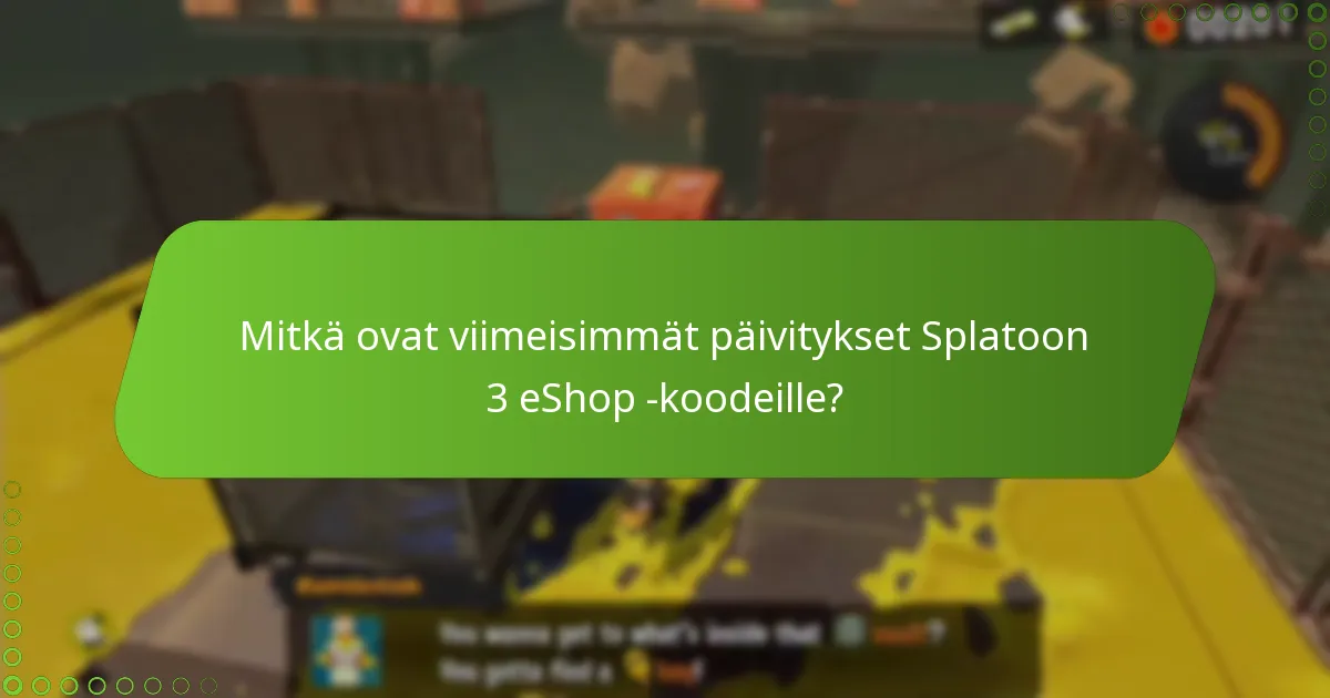Mitkä ovat viimeisimpien eShop-koodin ominaisuuksien hyödyt?