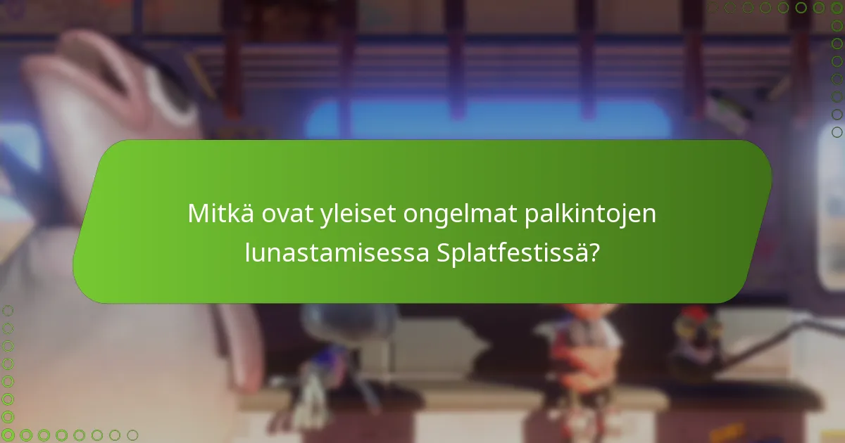Mitkä strategiat parantavat osallistumista Splatfest-tapahtumiin?